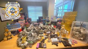 Reno Traffic Stop Results In Arrest Of 42 Year Old Seizure Of Drugs And Three Gu
