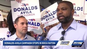 Republican Gubernatorial Ticket Visits The Griddle In Boca Raton