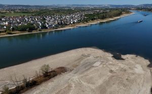 Rhine River Water Levels Hit Record Low