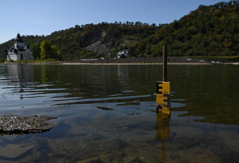 Rhine Water Levels Hit Record Lows