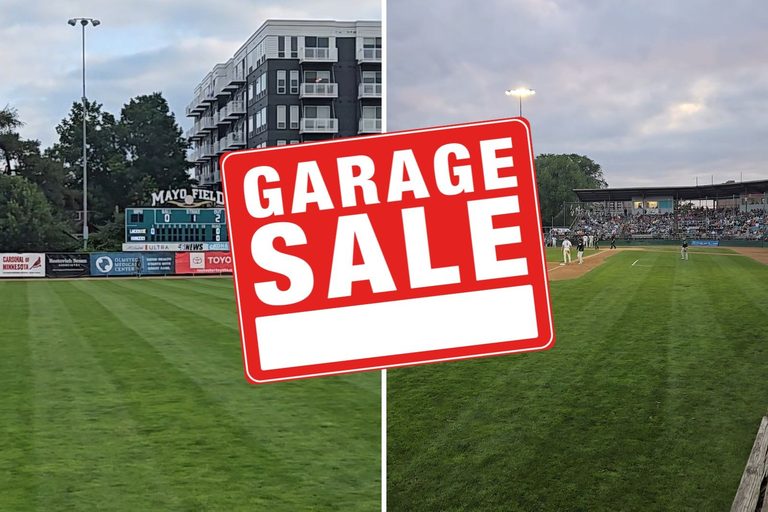 Rochester Honkers Host One Day Garage Sale At Mayo Field