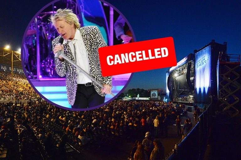 Rod Stewart Cancels Mn State Fair Show