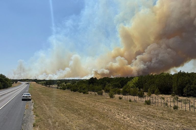 Ross Fire Blazes Through Palo Pinto Ranches Destroys Youth Camp Structures
