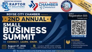 Royse City Chamber Hosts Small Business Summit