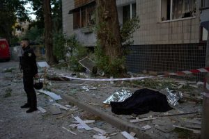 Russian Missile Barrage Kills At Least Six In Kyiv Injures Dozens