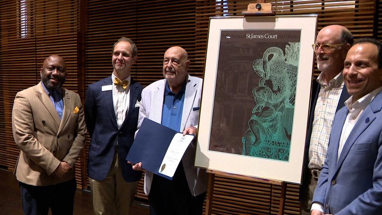 Saint James Court Art Show Unveils 2026 Collectible Print
