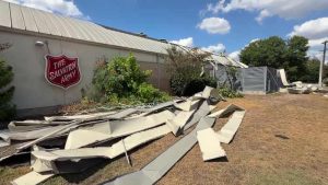 Salvation Army Shelter In San Antonio Stays Open Despite Storm Damage