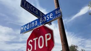 San Antonio Public Works Mows Overgrown Grass At Yucca Valley Intersection