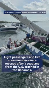 Seaplane Crashes In Bahamian Waters