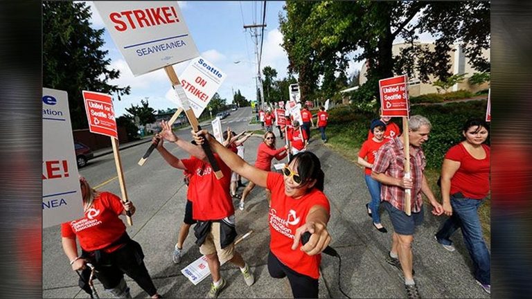 Seattle Teachers Strike Threatens Families Legal Limits On School Shutdowns High