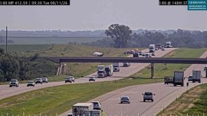 Semi Accident Near Waverly