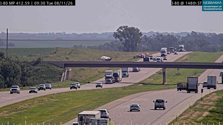 Semi Accident Near Waverly