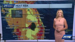 South Florida Faces Lower 90S Heat With Isolated Storms And Tornado Assessment