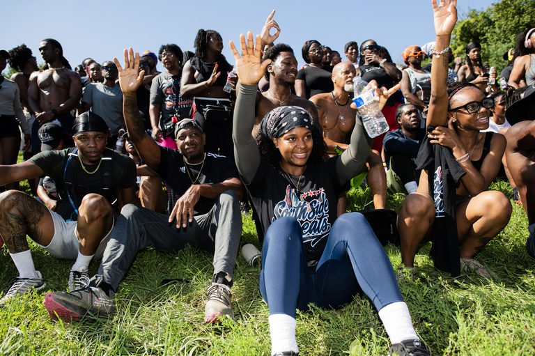 South Side Sweats Brings Free Fitness And Community To Dan Ryan Woods
