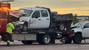 Southbound Powers Boulevard Closed After Multi Truck Crash Near Dublin