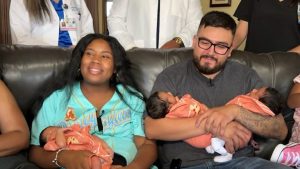 Southern California Family Celebrates Rare Naturally Conceived Triplets