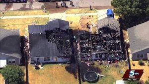Southwest Oklahoma City Fire Destroys Two Homes Damages Two More