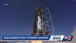 Spacex Aims For Daily Launches