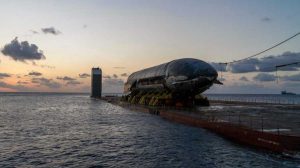 Spacex Retrieves Starship Rocket From Gulf Begins Trek Back To Texas