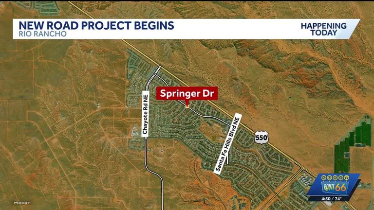 Springer Drive Reconstruction To Begin Aug 24 Finish Feb 20