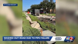 St Cloud Road Reopens After Pipe Failure