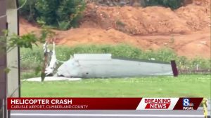 State Police Helicopter And Small Plane Collide Near Carlisle Airport