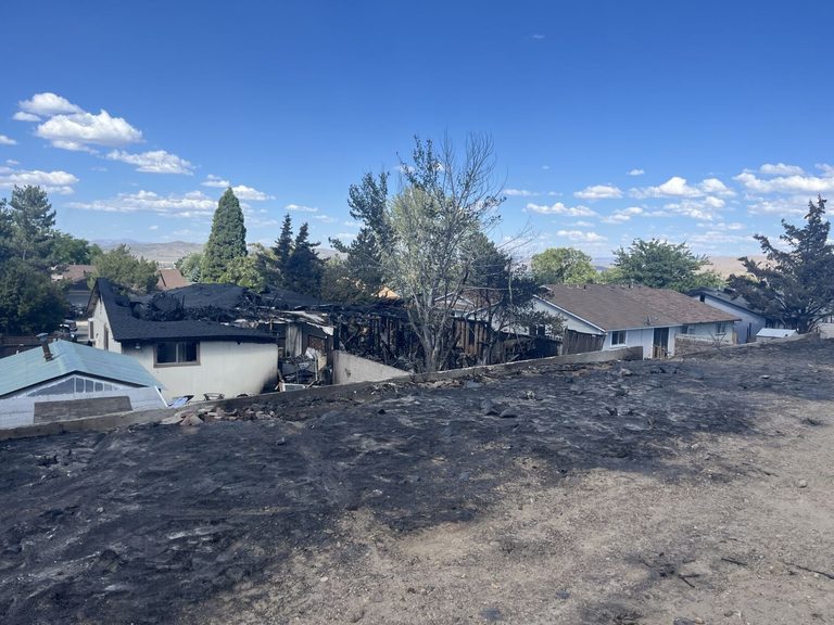 Stead Families Recount Close Call As Hawk Fire Spares Homes