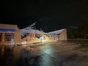 Storms Damage Buildings Close Roads In Orange And Milford