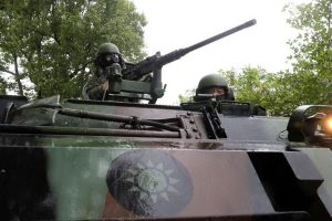 Taiwan Simulates Defense Against China