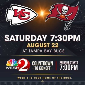 Tampa Bay Buccaneers Host Kansas City Chiefs For Preseason Football Saturday