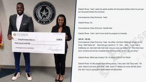 Tarrant County Commissioner Alisa Simmons Backs 25K Grant
