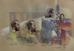 Tate Brothers Appear In Miami Federal Court Seeking Release While Extradition Fi
