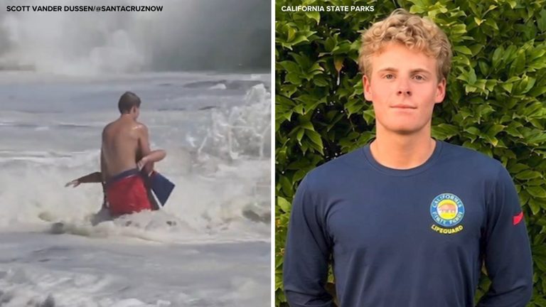 Teen Lifeguard Honored