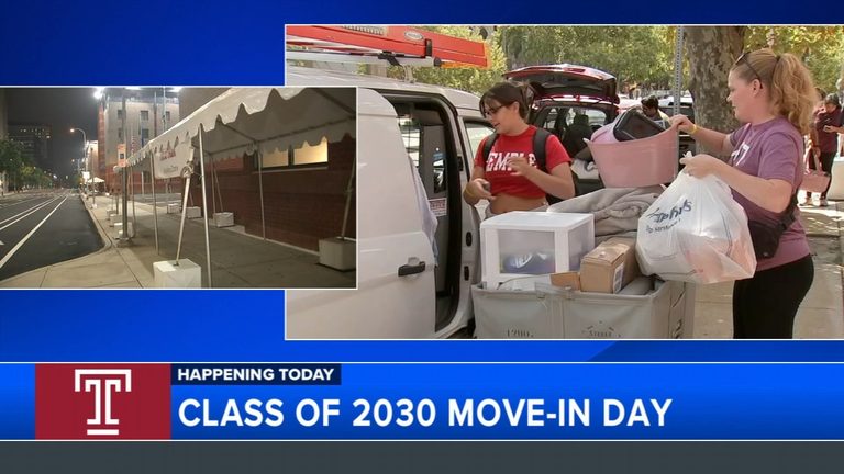 Temple University And Penn Welcome Thousands Of New Students To Philadelphia Cam