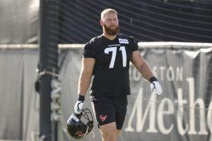 Texans Right Tackle Braden Smith Carted Off Practice After Foot Injury