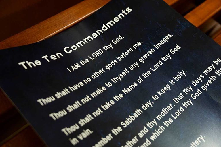 Texas Ten Commandments Law Draws Supreme Court Review May Affect Arkansas School