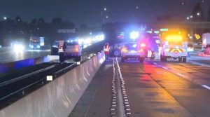 Tractor Trailer Overturns On I 10 Westbound Lanes Closed Until Morning