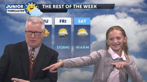 Trinity Lutheran School Third Grader Robin Shares Love Of Weather Art And Music