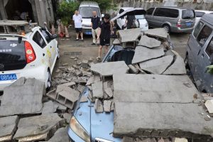 Tropical Storm Dolphin Hits Eastern China