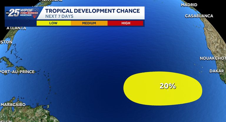 Tropical Wave Monitored In Eastern Atlantic