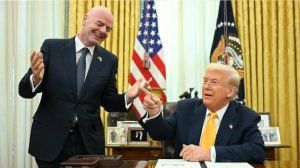 Trump Backs Fifa Chief