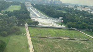 Trump Blames Vandalism For Dead Grass On National Mall