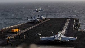 Trump On Uss Lincoln Deployment
