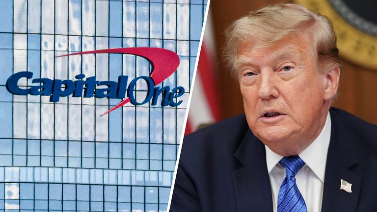 Trump Sues Capital One Over Account Closures