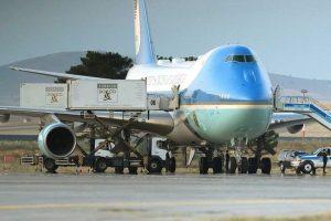 Trump Taken Off Air Force One