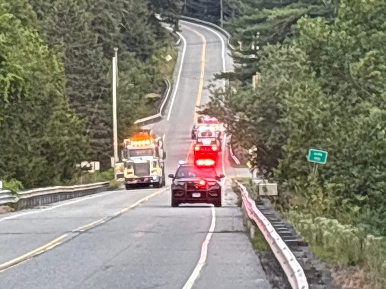 Two Seriously Injured After Motorcycle Dump Truck Collision In East Hampton