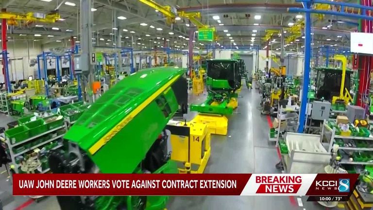 Uaw Members Reject John Deere Contract Extension Negotiations To Resume