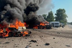 Ukraine Launches Massive Drone Raid On Moscow Region As Russian Missiles Hit Kha