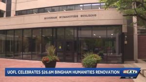 Uofl Completes 26 6M Humanities Building Renovation