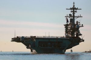 Us Navy Deploys New Aircraft Carrier